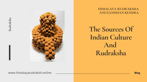 The Sources Of Indian Culture And Rudraksha