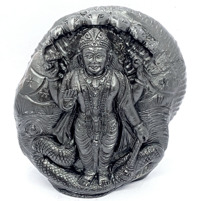 Vishnuji Carved Shaligram (715 gms)
