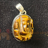 tiger stone ganesh pendant