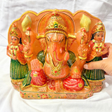 Ganesha with Ridhhi Sidhhi - 10.500 Kgs