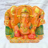 Ganesha with Ridhhi Sidhhi - 10.500 Kgs