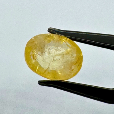 Yellow Sapphire (Pukhraj- 6.45 cts) - Ceylonese