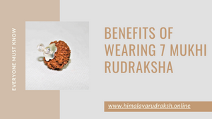 BENEFITS OF WEARING 7 MUKHI RUDRAKSHA