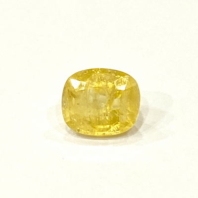 Natural Yellow Sapphire- Ceylonese - Himalaya Rudraksha Anusandhan Kendra