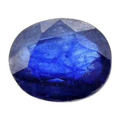 Blue Sapphire (Neelam - 8.25 cts - Himalaya Rudraksha Anusandhan Kendra