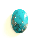 Irani Firoza (Turquoise) - 22.85 Cts - Himalaya Rudraksha Anusandhan Kendra
