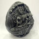 Lakshmi Vishnu Carved Shaligram