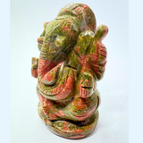 unakite stone ganesh idol
