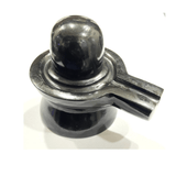 Natural Black Agate Shivling (120 gm) - Himalaya Rudraksha Anusandhan Kendra