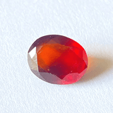 Natural Gomedha (Garnet) - 6.70 Cts - Himalaya Rudraksha Anusandhan Kendra