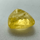 Yellow Sapphire (Pukhraj - 5.70 cts) - Ceylonese - Himalaya Rudraksha Anusandhan Kendra