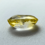 Yellow Sapphire (Pukhraj - 5.90 cts) - Ceylonese (Super Premium) - Himalaya Rudraksha Anusandhan Kendra