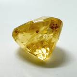 Yellow Sapphire (Pukhraj - 7.30 cts) - Ceylonese - Himalaya Rudraksha Anusandhan Kendra