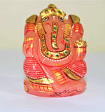 Rose Quartz Ganesha - himalaya rudraksha anusandhan kendra