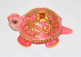 Rose Quartz Turtle (380 gms) - himalaya rudraksha anusandhan kendra