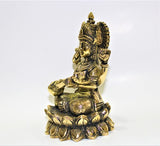 saraswati brass statue (5154145304710)