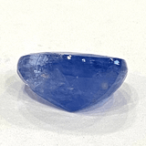 Blue Sapphire (Neelam - 7.40 cts) - Ceylonese - Himalaya Rudraksha Anusandhan Kendra