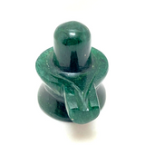 Green Jade Stone Shivling (100 grams)