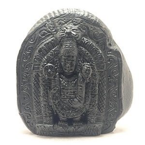 Tirupati Balaji Carved Shaligram (574 gms)