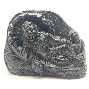 Lakshmi Vishnu Carved Shaligram