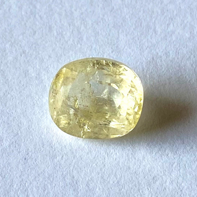 Yellow Sapphire (Pukhraj- 4.90 cts) - Ceylonese