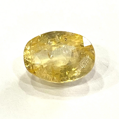 Yellow Sapphire (Pukhraj- 7.40 cts) - Ceylonese
