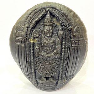 Tirupati Balaji Carved Shaligram (945 gms)