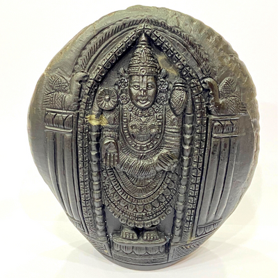 Tirupati Balaji Carved Shaligram (945 gms)