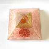 rose quartz pyramid 