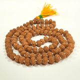Natural 11 Mukhi Rudraksha Mala (108 + 1Beads) - Himalaya Rudraksha Anusandhan Kendra