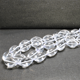 Sphatik Kantha - 15 mm apx. - Himalaya Rudraksha Anusandhan Kendra