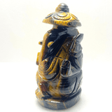 Tiger Stone Ganesha - (257 gm) - Himalaya Rudraksha Anusandhan Kendra