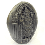 Tirupati Balaji Carved Shaligram (945 gms) - Himalaya Rudraksha Anusandhan Kendra