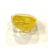 Yellow Sapphire (Pukhraj - 11.00 cts) - Ceylonese - Himalaya Rudraksha Anusandhan Kendra