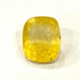 Yellow Sapphire (Pukhraj - 11.00 cts) - Ceylonese - Himalaya Rudraksha Anusandhan Kendra