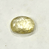 Yellow Sapphire (Pukhraj - 5.00 cts) - Ceylonese - Himalaya Rudraksha Anusandhan Kendra